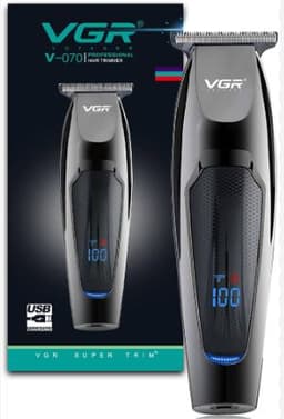 מכונת תספורת נטענת VGR V-070 – ביצועים חזקים ודיוק גבוה קונים רק באטרקציה מהיבואן לצרכן