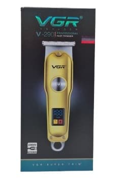 מכונת תספורת נטענת VGR V-290 - פיניש מקצועי וחד קונים רק באטרקציה מהיבואן לצרכן
