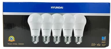 סט 5 נורות לד 15W הברגה עבה - אור צהוב קונים רק באטרקציה מהיבואן לצרכן