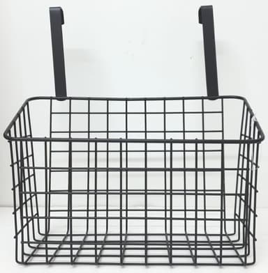 סלסלה לתליה על דלתות וארונות מטבח 28X13 ס"מ שחור