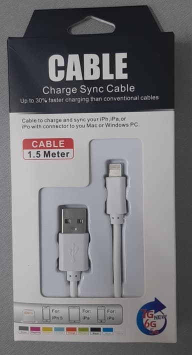 כבל USB עם חיבור אייפון קונים רק באטרקציה מהיבואן לצרכן
