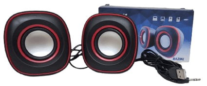 זוג רמקולים למחשב - חיבור USB קונים רק באטרקציה מהיבואן לצרכן