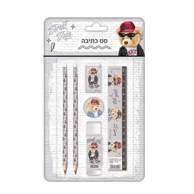 סט כתיבה - דובי קונים רק באטרקציה מהיבואן לצרכן