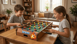 שולחן כדורגל מיני כ - 34.5X22.5X7 ס"מ קונים רק באטרקציה מהיבואן לצרכן