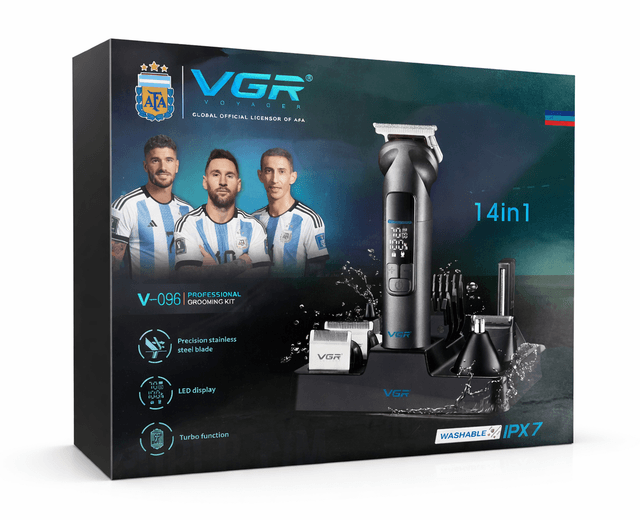 ערכת טיפוח VGR V-096 – פתרון 14 ב-1 קונים רק באטרקציה מהיבואן לצרכן