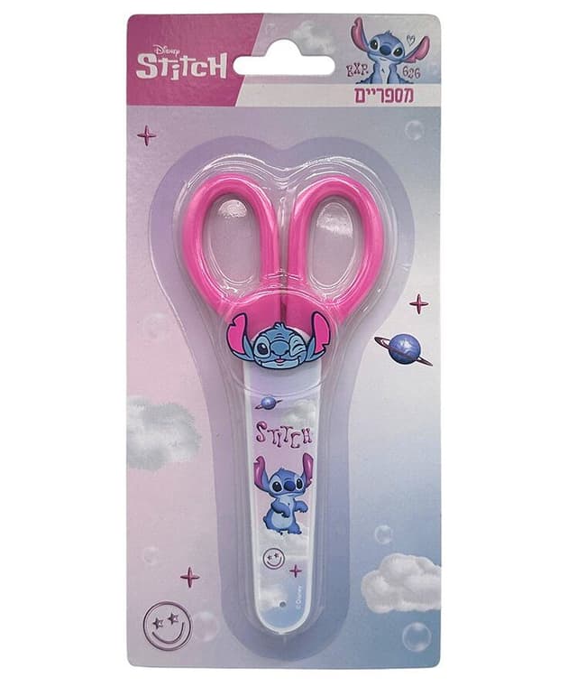 מספריים לילדים סטיץ׳ בעיצוב ורוד קונים רק באטרקציה מהיבואן לצרכן