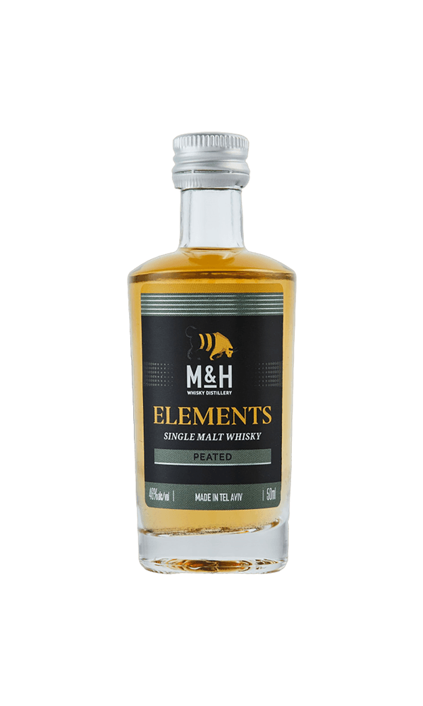 מיני וויסקי מילק אנד האני אלמנטס מעושן 50 מ"ל | בנא משקאות