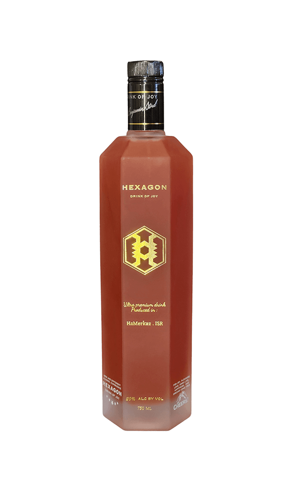 הקסגון וודקה קינמון 750 מ"ל | בנא משקאות