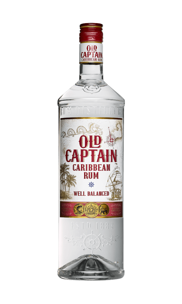 רום אולד קפטיין לבן ליטר | בנא משקאות