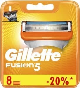 מארז 8 סכיני גילוח ג'ילט פיוז'ן סטארט Gillette Fusion