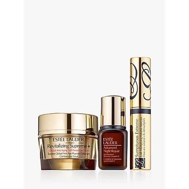 אסתי לאודר סט סופרים+עיניים - ESTEE LAUDER REVITALIZING SUPREME + GLOBAL ANTI-AGING CELL POWER EYE BALM CONFEZIONE