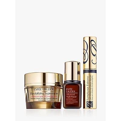 אסתי לאודר סט סופרים+עיניים - ESTEE LAUDER REVITALIZING SUPREME + GLOBAL ANTI-AGING CELL POWER EYE BALM CONFEZIONE