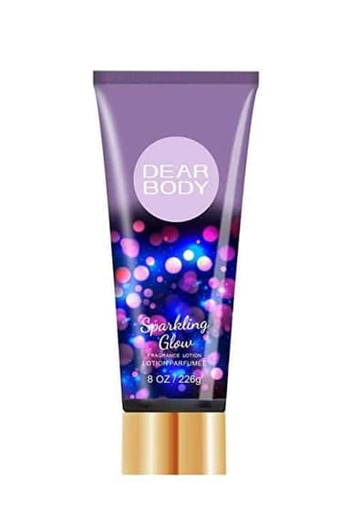 דיר בודי ספרקלינג גלואו קרם גוף וידיים 228 גרם Dear Body Sparkling Glow Fragrance Body Lotion 226