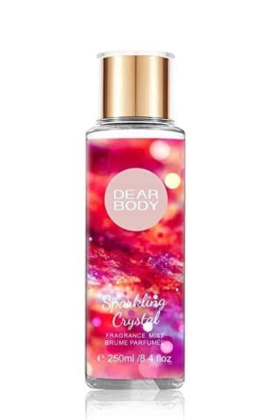 דיר בודי מבשם גוף ספרקלינג קריסטל 250 מל Dear Body Sparkling Crystal Fragrance Mist 250 ml