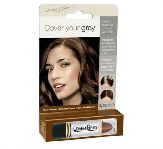 מקלון כיסוי לשיער שיבה חום כהה 4.2 גרם - COVER YOUR GRAY