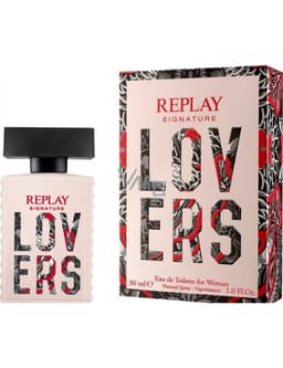 ריפליי לוברס בושם לאישה אדט 30מ"ל REPLAY LOVERS EDT 30ML