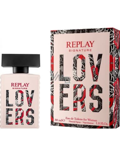ריפליי לוברס בושם לאישה אדט 30מ"ל REPLAY LOVERS EDT 30ML