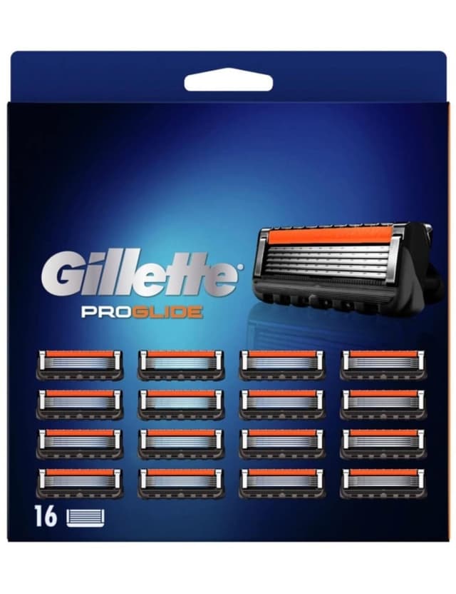 גילט פרוגלייד 16 סכיני גילוח רב פעמים GILLETE