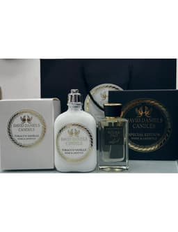 דייויד דניאלס שוגר דאד מארז לגבר בושם אדפ 80מ"ל + נר + קרם גוף - DAVID DANIELS SUGAR DAD EDP 80ML SET