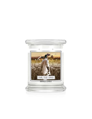 קרינגל קנדל נר ריחני פאר פאר אוויי 411גרם KRINGLE CANDLE FAR FAR AWAY 411G