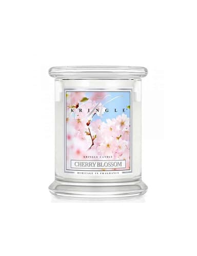 קרינגל קנדל נר ריחני צרי בלוסום 411גרם - KRINGLE CANDLE CHERRY BLOSSOM 411G