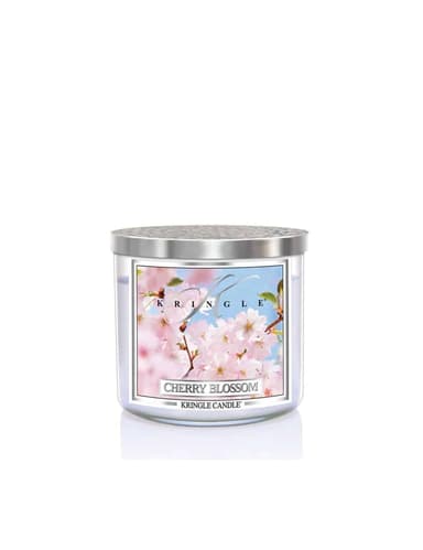 קרינגל קנדל נר ריחני צ'רי בלוסום 411גרם KRINGLE CANDLE CHERRY BLOSSOM 411G
