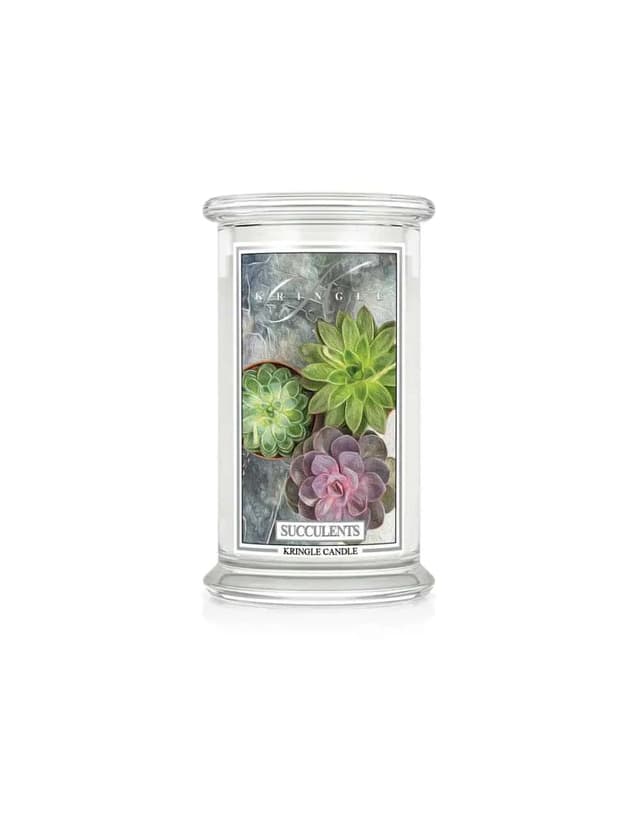 קרינגל קנדל נר ריחני סוקולנט 623גרם - KRINGLE CANDLE SUCCULENTS 623G
