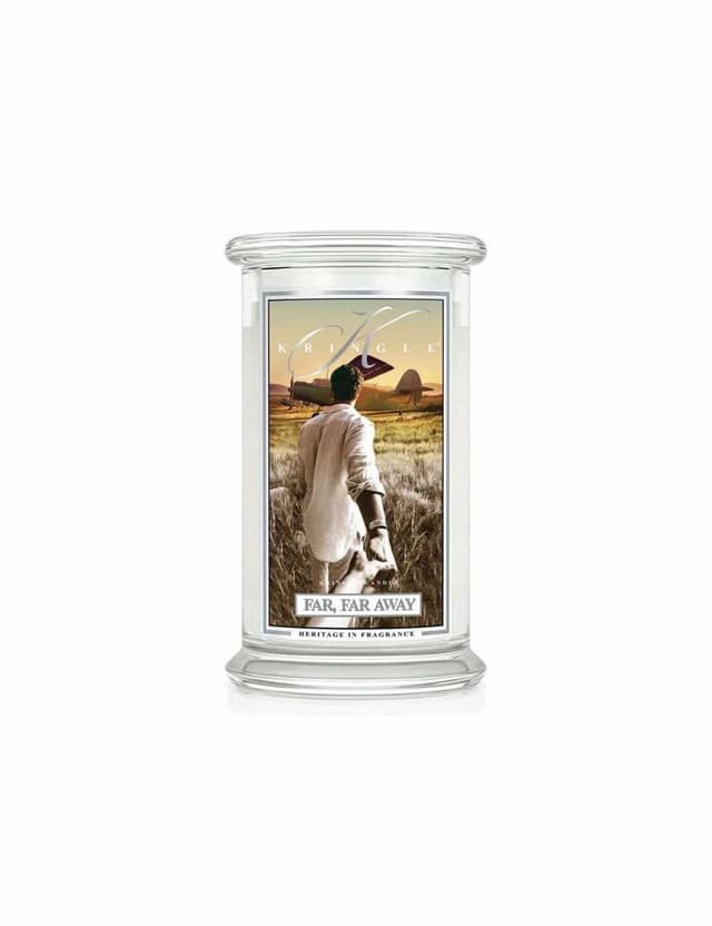 קרינגל קנדל נר ריחני פאר פאר אוויי 623גרם - KRINGLE CANDLE FAR FAR AWAY 623G