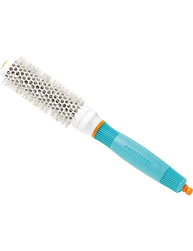 מברשת פן קרמית עגולה קטנה 25 מ"מ - ליצירת גלים קטנים, להחלקת שיער קצר או לפיניש אחרי הייבוש - מרוקן אויל