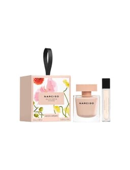 נרסיסו פודרה סט בושם לאישה אדפ 90מ"ל + אדפ 10מ"ל NARCISO RODRIGUEZ POUDRE SET EDP 90ML + EDP 10ML