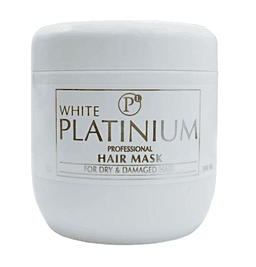 ווייט פלטינום מסכה לשיער עם גרגירים 500מ”ל WHITE PLATINUM HAIR MASK 500ML