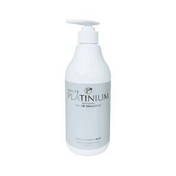 ווייט פלטינום שמפו סילבר 500 מ”ל WHITE PLATINUM HAIR SILVER SHAMPOO 500 ML