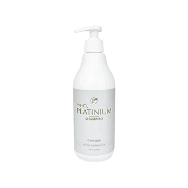 ווייט פלטינום שמפו טיפולי לשיער 500מ”ל WHITE PLATINUM HAIR SHAMPOO 500ML