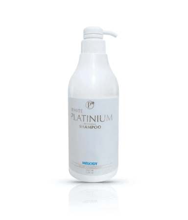 ווייט פלטינום שמפו מלודי ללא מלחים 1000מ”ל WHITE PLATINUM HAIR SHAMPOO MELODY 1000ML