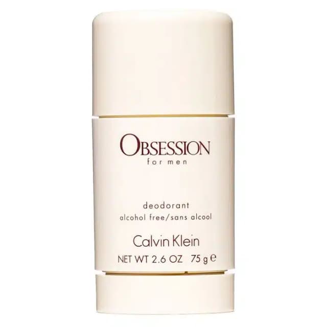 קלוין קליין אובסשן דאודורנט סטיק לגבר 75גרם Calvin Klein Obsession Men Deodorant 75g Mens