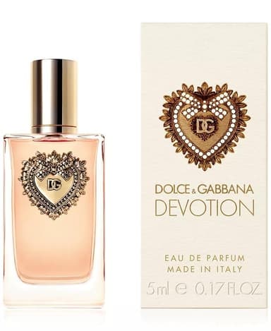 דולצה גבאנה דיבושן בושם לאישה אדפ 5מ״ל DOLCE GABBANA DEVOTION EDP 5ML