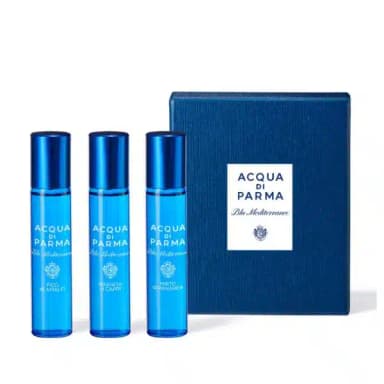 אקווה די פארמה דיסקברי סט 3 יח בגודל 12מ״ל Acqua di Parma Blu Mediterraneo Discovery Set 3x12ml