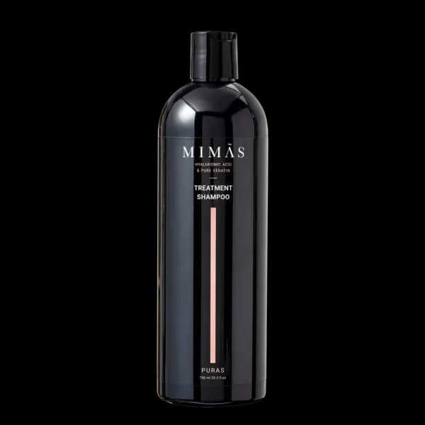 שמפו טיפולי מסדרת 'פיוראס' מועשר בחומצה היאלורונית וקרטין טהור 750 מ"ל - מימאס