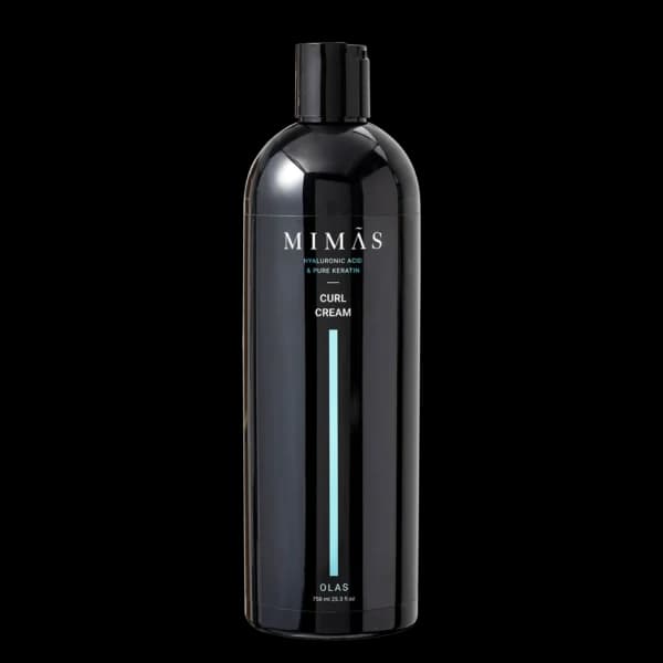 קרם תלתלים מסדרת 'אולאס' מועשר בחומצה היאלורונית וקרטין טהור 750 מ"ל - מימאס