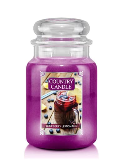 קאנטרי קנדל נר ריחני בלוברי למונייד 680גרם COUNTRY CANDLE BLUEBERRY LEMONADE 680G