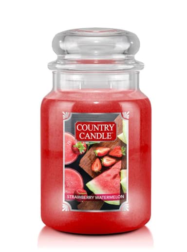 קאנטרי קנדל נר ריחני סטרוברי ווטרמלון 680גרם COUNTRY CANDLE Strawberry Watermelon 680G