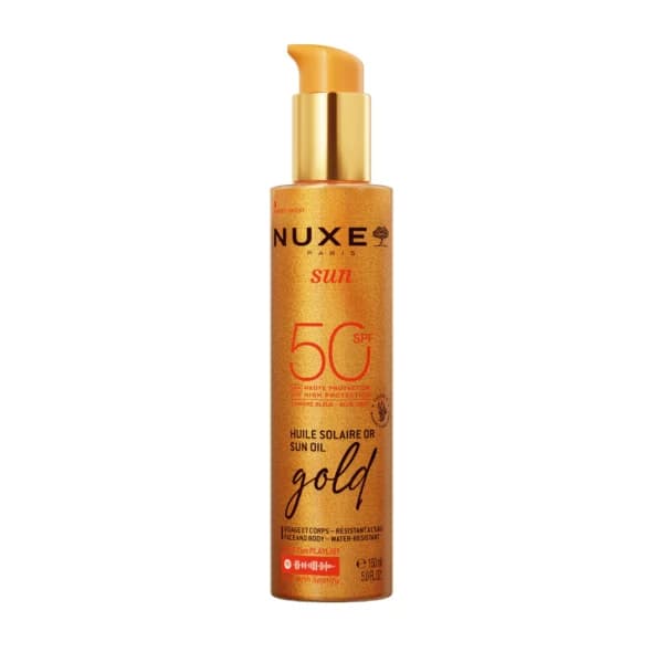 נוקס שמן מוזהב עם הגנה SPF50