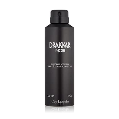 גיא לרוש דראקר נואר דאודורנט ספריי 170מל GUY LAROCHE DRAKKAR NOIR DEODORANT SPRAY 170ML