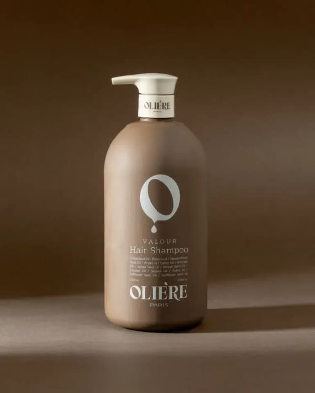 אולייר פריז שמפו לאחר החלקה ללא מלחים 1000מ״ל OLIERE PARIS VALOUR SHAMPOO 1000ML