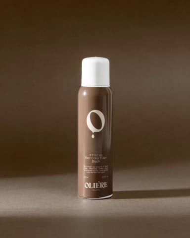 אולייר ספריי תיקון צבע שחור 150מ״ל OLIERE PARIS HAIR COLOR FIXER SPRAY BLACK 150ML