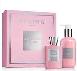ספרינג פרנקינסנס אנד פיוני מארז בושם לאישה אדפ 100מ”ל + קרם גוף 250מ”ל SPRING FRANKINCENSE PEONY SET EDP 100ML + BODY LOTION 250ML