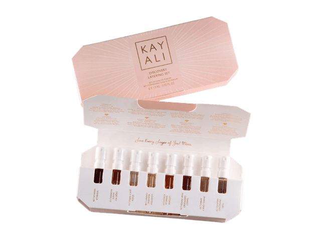 דוגמיות - קיי אלי דיסקברי סט דוגמיות לאישה אדפ 8 יחידות x 1.5 מ״ל - Kayali Discovery Layering Perfume for women EDP Set 8 Minis x 1.5ml