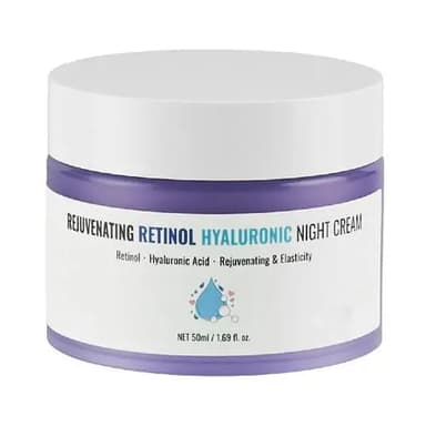 דירבו קרם לילה 50 גרם - DEARBOO Rejuvenating Retinol Hyaluronic Night Cream 50mL