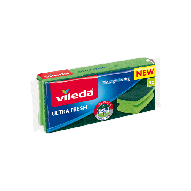 וילדה ULTRA FRESH - ספוגיות כלים - 3 יח'