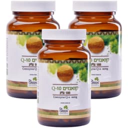 שלישיית קו אנזים Q-10 של 100 מ"ג | ד"ר גרין